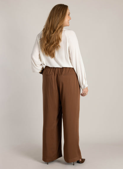 Hazel bluse i plus size