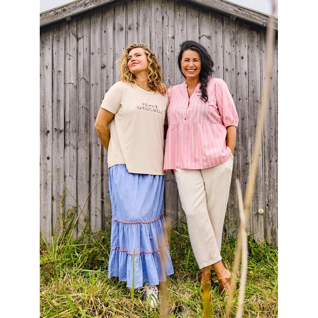 Preorder forår 26 Demi t shirt fra Zoye plus size