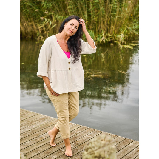 Preorder forår 26 Celia bukser og Denim jakke fra Zoey Sæt