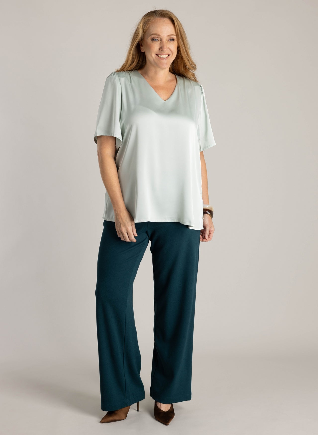 T shirt Tjitske med flot farve og glans