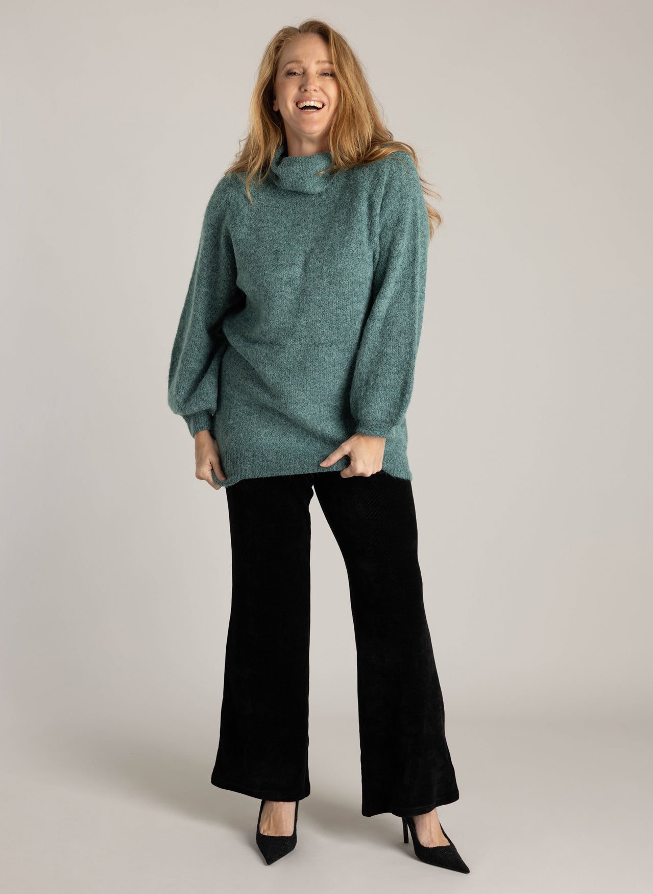 Widia Cardigan  plus size fra Base Level