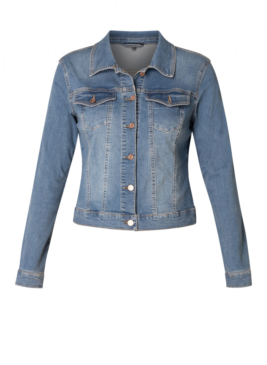 Yamila denim jakke i 2 farver også plus size