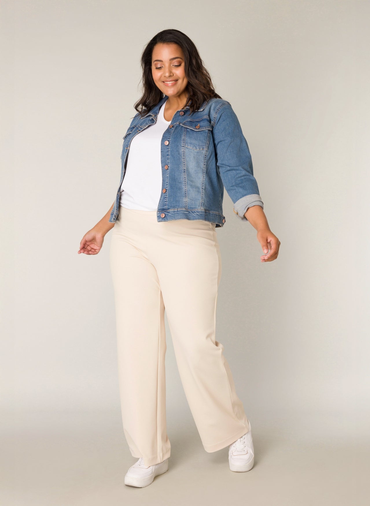 Yamila denim jakke i 2 farver også plus size