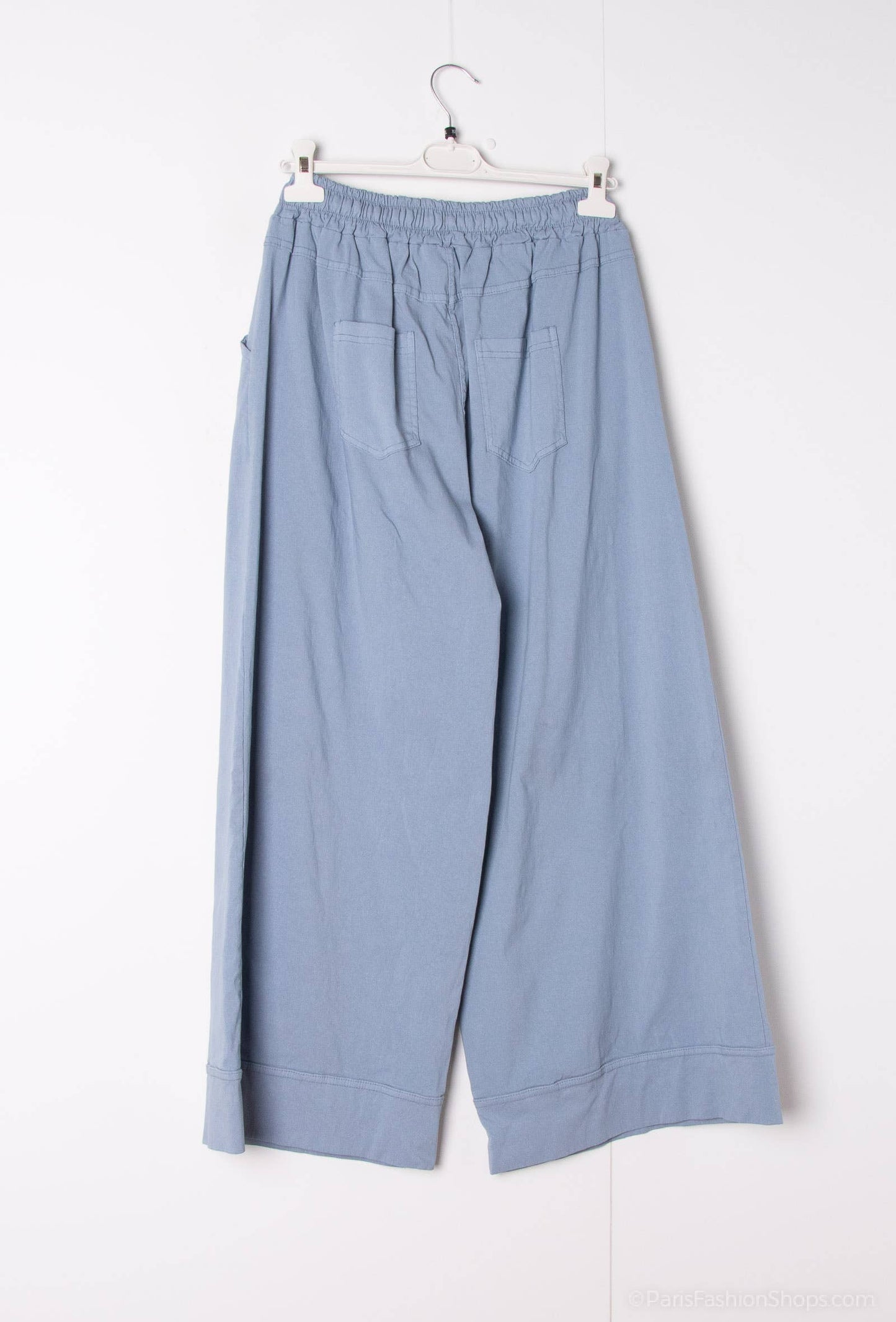 STOR STØRRELSE Bred jersey stretch bukser  plus size PPN2506GT