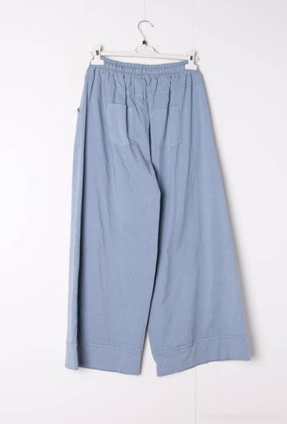STOR STØRRELSE Bred jersey stretch bukser  plus size PPN2506GT