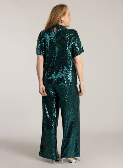 Bukser Med glimmer Wincy to farver