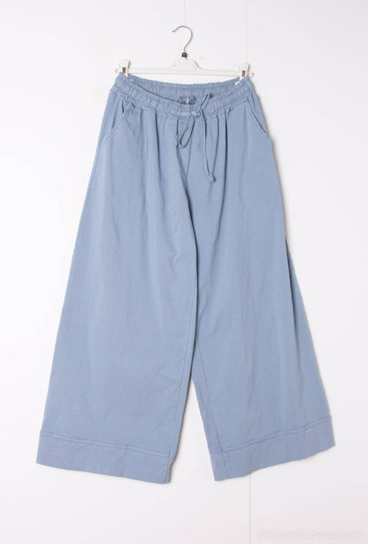 STOR STØRRELSE Bred jersey stretch bukser  plus size PPN2506GT
