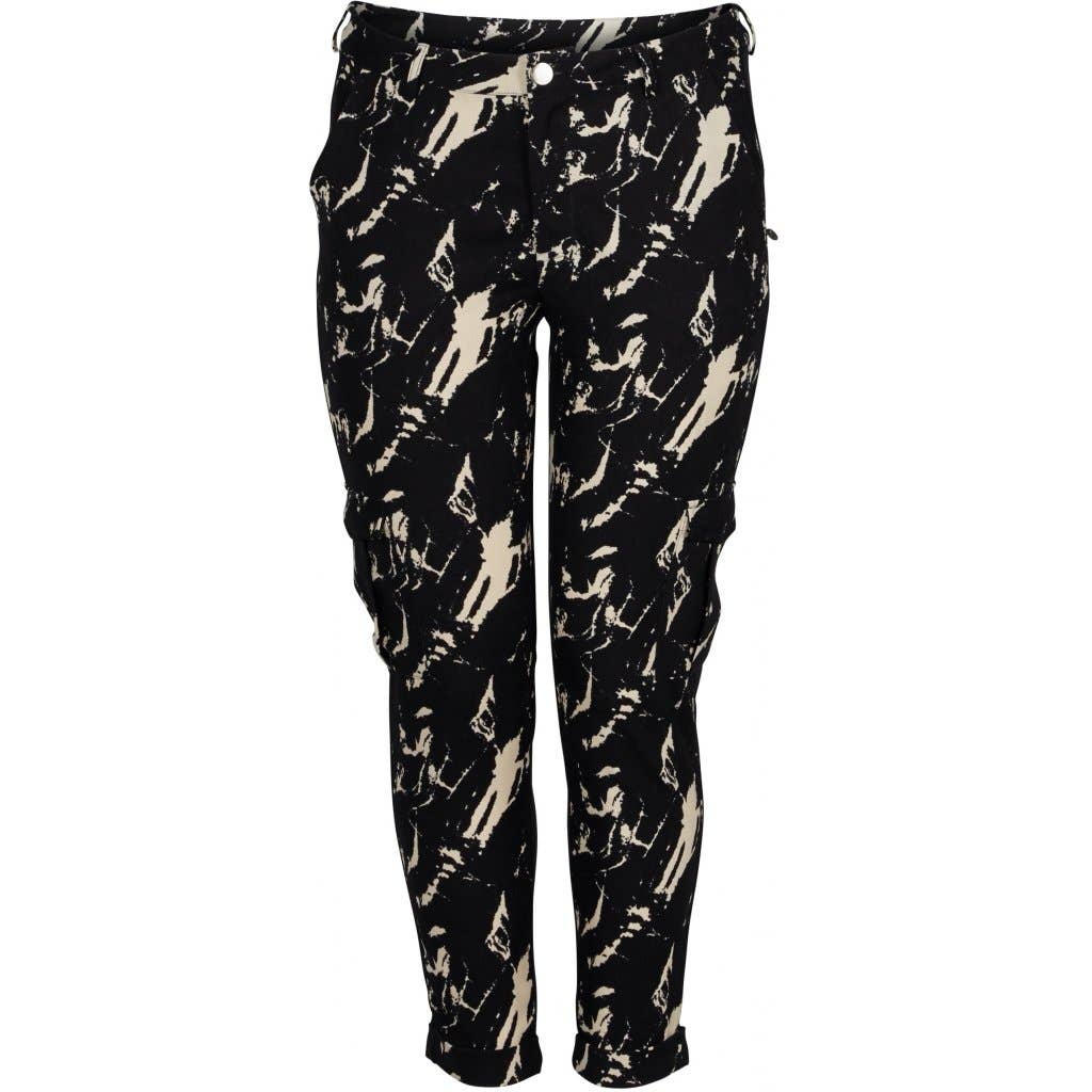 BUKSER  PERLA MED MØNSTER