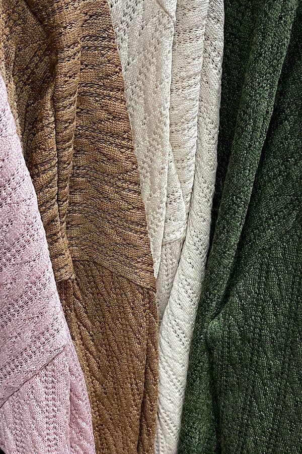 PLUS STØRRELSE OVERSIZE STRIK TOP