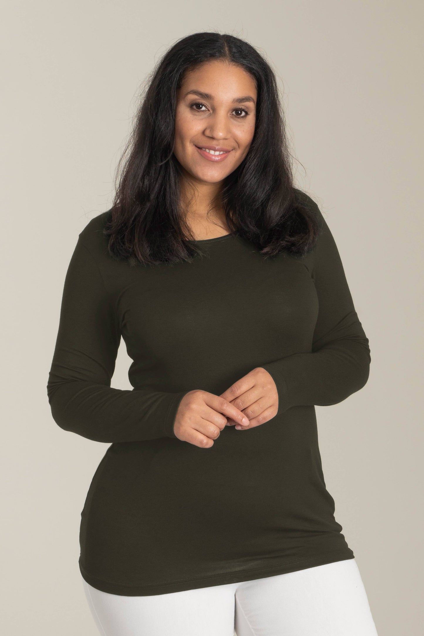Amsterdam T-Shirt lange ærmer også i plus size