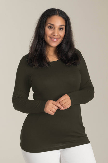 Amsterdam T-Shirt lange ærmer også i plus size