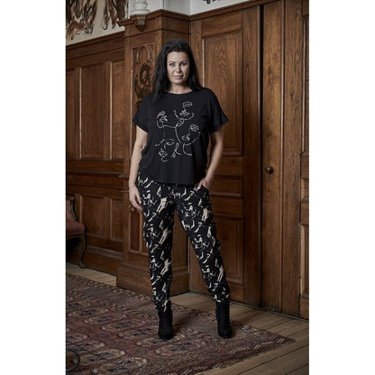 BUKSER  PERLA MED MØNSTER