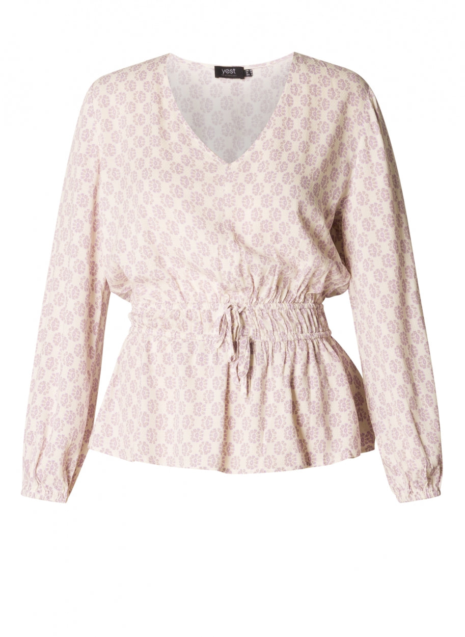 Yesha Bluse i plus size til en god talje