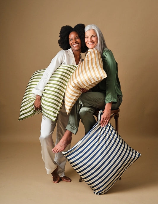 Mulberry luxus silke puder