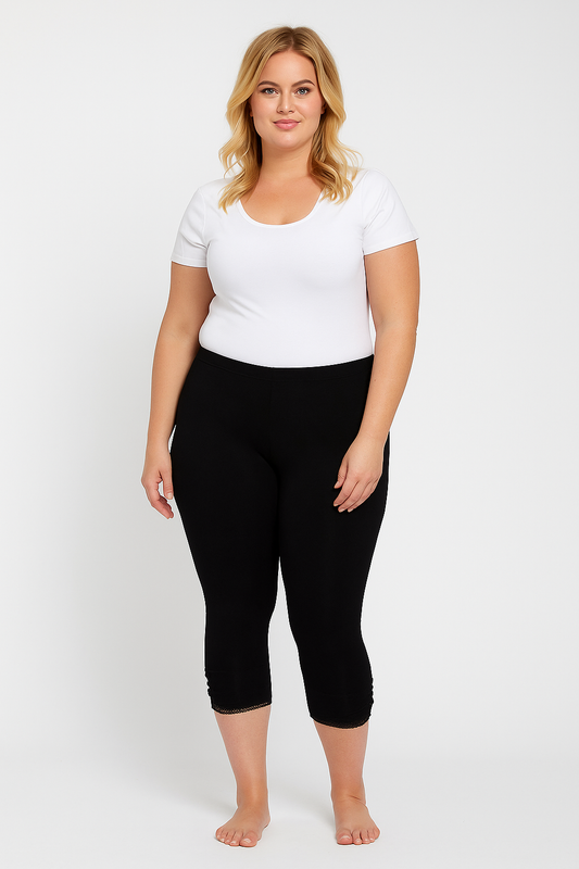 Kvalitets plus size leggings