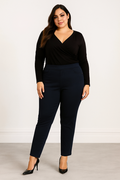 Strechy enkle bukser i mange farver