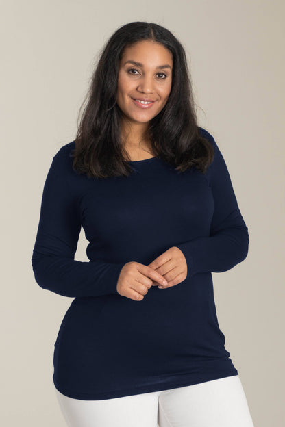 Amsterdam T-Shirt lange ærmer også i plus size