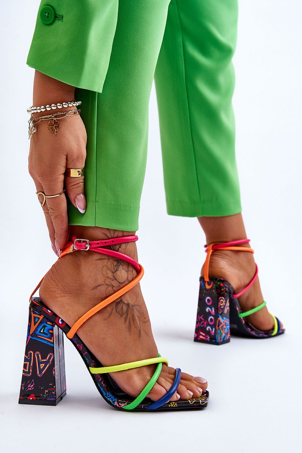  Heel sandals model 193942 Step in style 