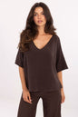  Short sleeve sweater model 216679 Italy Moda 