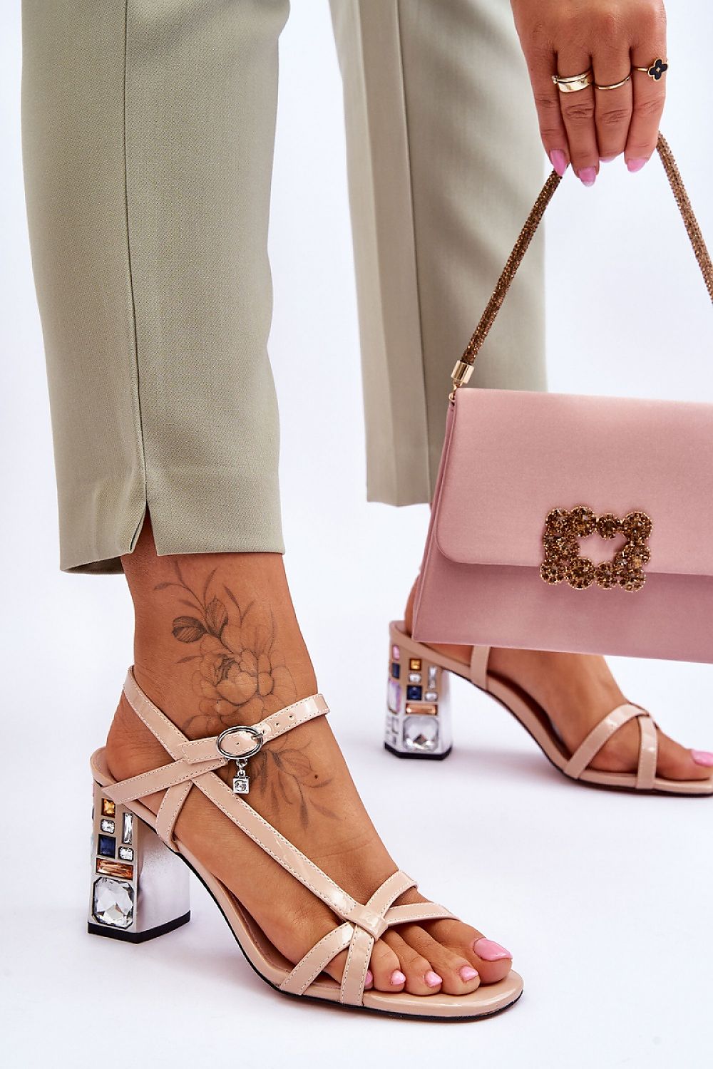  Heel sandals model 179863 Step in style 