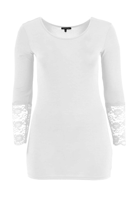 Luxembourg - L/S With Lace fra Sandgaard i 2 farver